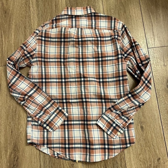 Boys Abercrombie Plaid Button Down Shirt M - Picture 2 of 3